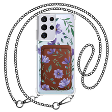 Load image into Gallery viewer, Android Magnetic Wallet Case - February Violet
