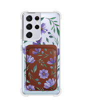 Load image into Gallery viewer, Android Magnetic Wallet Case - February Violet
