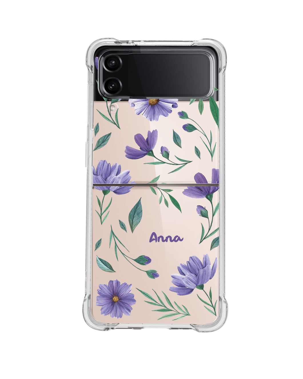 Android Flip / Fold Case - February Violet