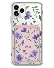 Load image into Gallery viewer, iPhone Magnetic Wallet Case - February Violet
