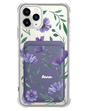 Load image into Gallery viewer, iPhone Magnetic Wallet Case - February Violet
