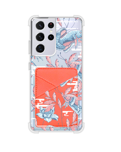 Android Phone Wallet Case - Fish & Floral 3.0
