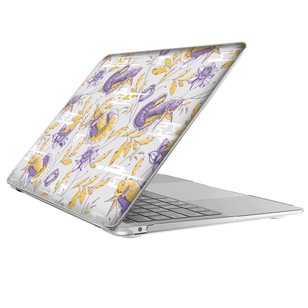 MacBook Snap Case - Fish & Floral 5.0