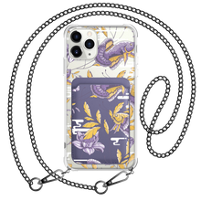 Load image into Gallery viewer, iPhone Magnetic Wallet Case - Fish &amp; Floral 5.0
