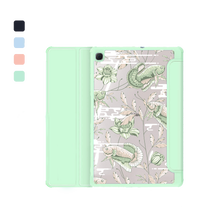 Load image into Gallery viewer, Android Tab Acrylic Flipcover - Fish &amp; Floral 6.0
