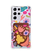 Load image into Gallery viewer, Android Magnetic Wallet Case - Florals
