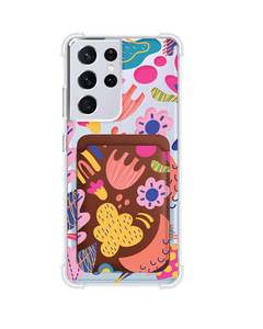 Android Magnetic Wallet Case - Florals