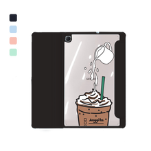 Load image into Gallery viewer, Android Tab Acrylic Flipcover - Coffee Frappe
