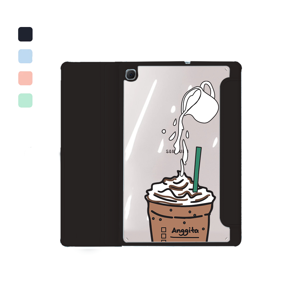 Android Tab Acrylic Flipcover - Coffee Frappe