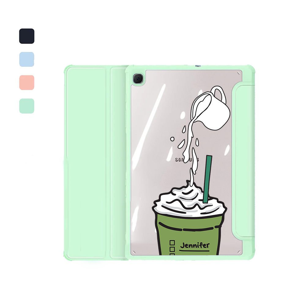 Android Tab Acrylic Flipcover - Matcha Frappe