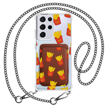 Load image into Gallery viewer, Android Magnetic Wallet Case - Fries
