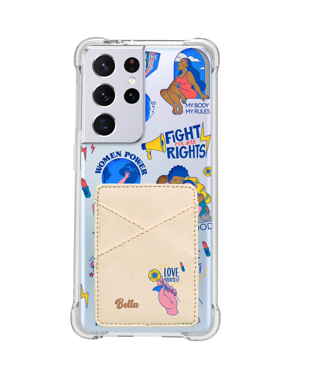 Android Phone Wallet Case - Girl Power 2.0