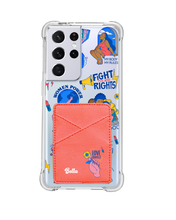 Load image into Gallery viewer, Android Phone Wallet Case - Girl Power 2.0
