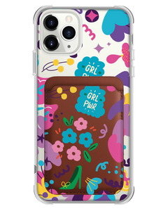 iPhone Magnetic Wallet Case - Girl Power