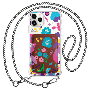 iPhone Magnetic Wallet Case - Girl Power