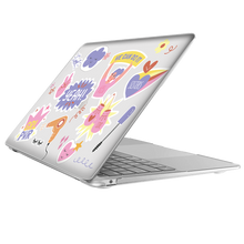 Load image into Gallery viewer, MacBook Snap Case - Girl Power Sticker Pack
