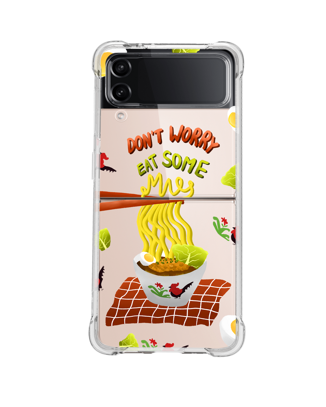 Android Flip / Fold Case - Go Eat Some Mie