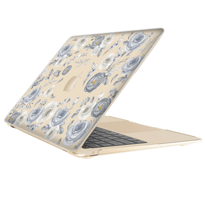 MacBook Snap Case - Blue Flower