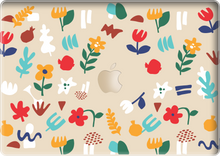 Load image into Gallery viewer, MacBook Snap Case - Flower Garden
