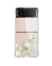 Load image into Gallery viewer, Android Flip / Fold Case - Greenmint Lily
