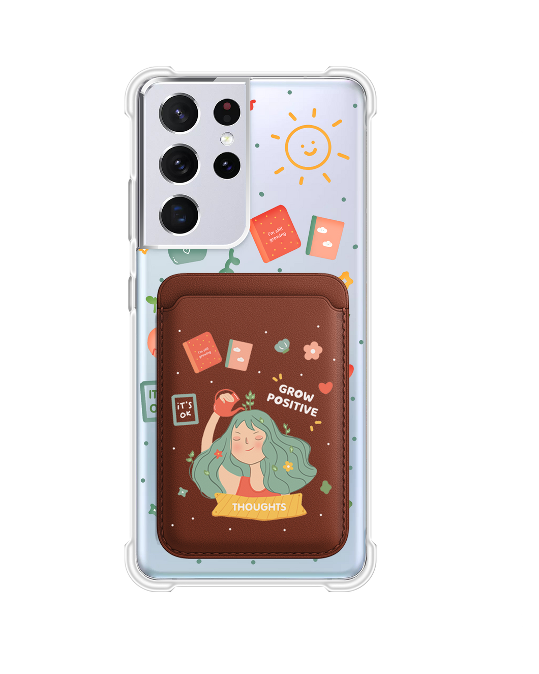 Android Magnetic Wallet Case - Grow