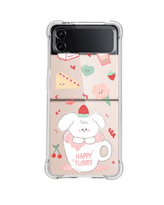 Android Flip / Fold Case - Happy Tummy