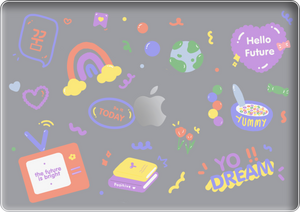 MacBook Snap Case - Hello Future