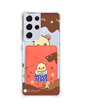 Load image into Gallery viewer, Android Phone Wallet Case - Hello Teddy 1.0
