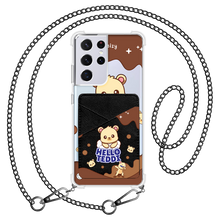 Load image into Gallery viewer, Android Phone Wallet Case - Hello Teddy 1.0
