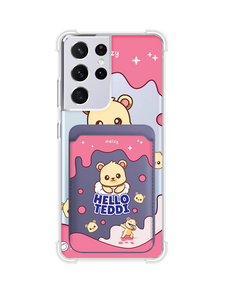 Android Magnetic Wallet Case - Hello Teddy 2.0