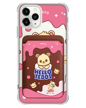 Load image into Gallery viewer, iPhone Magnetic Wallet Case - Hello Teddy 2.0
