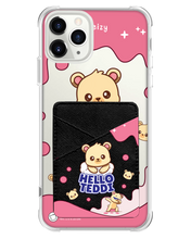 Load image into Gallery viewer, iPhone Phone Wallet Case - Hello Teddy 2.0
