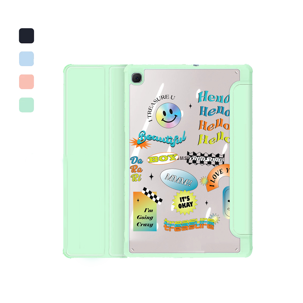 Android Tab Acrylic Flipcover - Hello Treasure