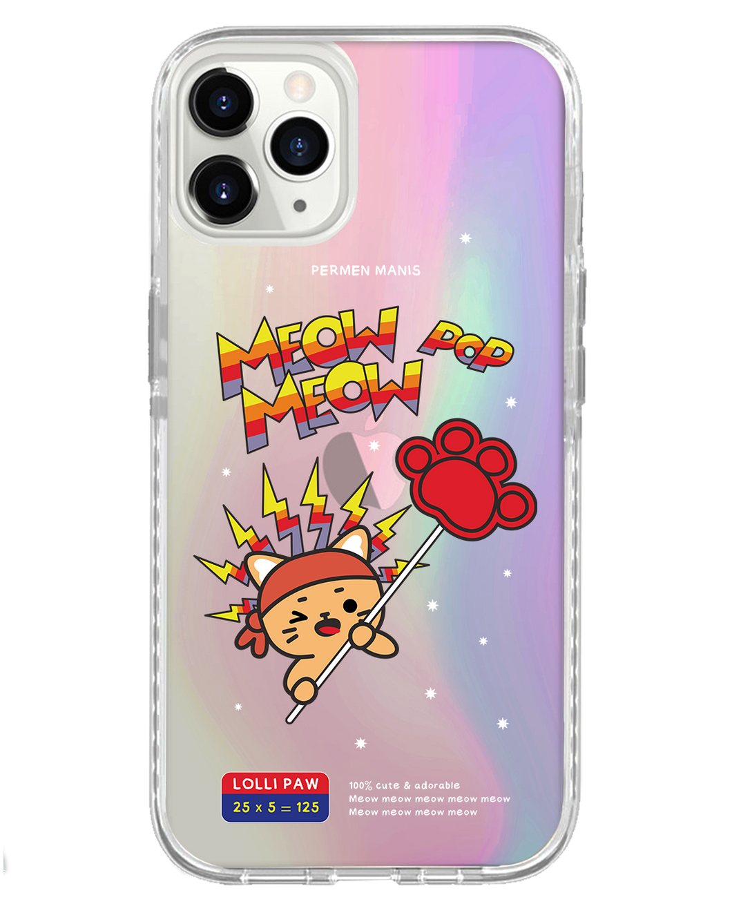 iPhone Rearguard Holo - Meow Pop 1.0