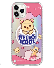 Load image into Gallery viewer, iPhone Rearguard Holo - Hello Teddy 2.0
