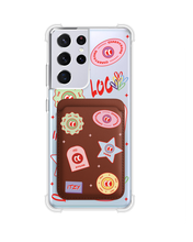 Load image into Gallery viewer, Android Magnetic Wallet Case - ITZY Sticker Pack
