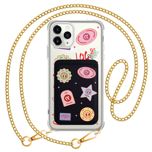 iPhone Magnetic Wallet Case - Itzy Sticker Pack