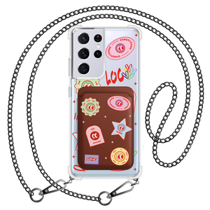 Android Magnetic Wallet Case - ITZY Sticker Pack