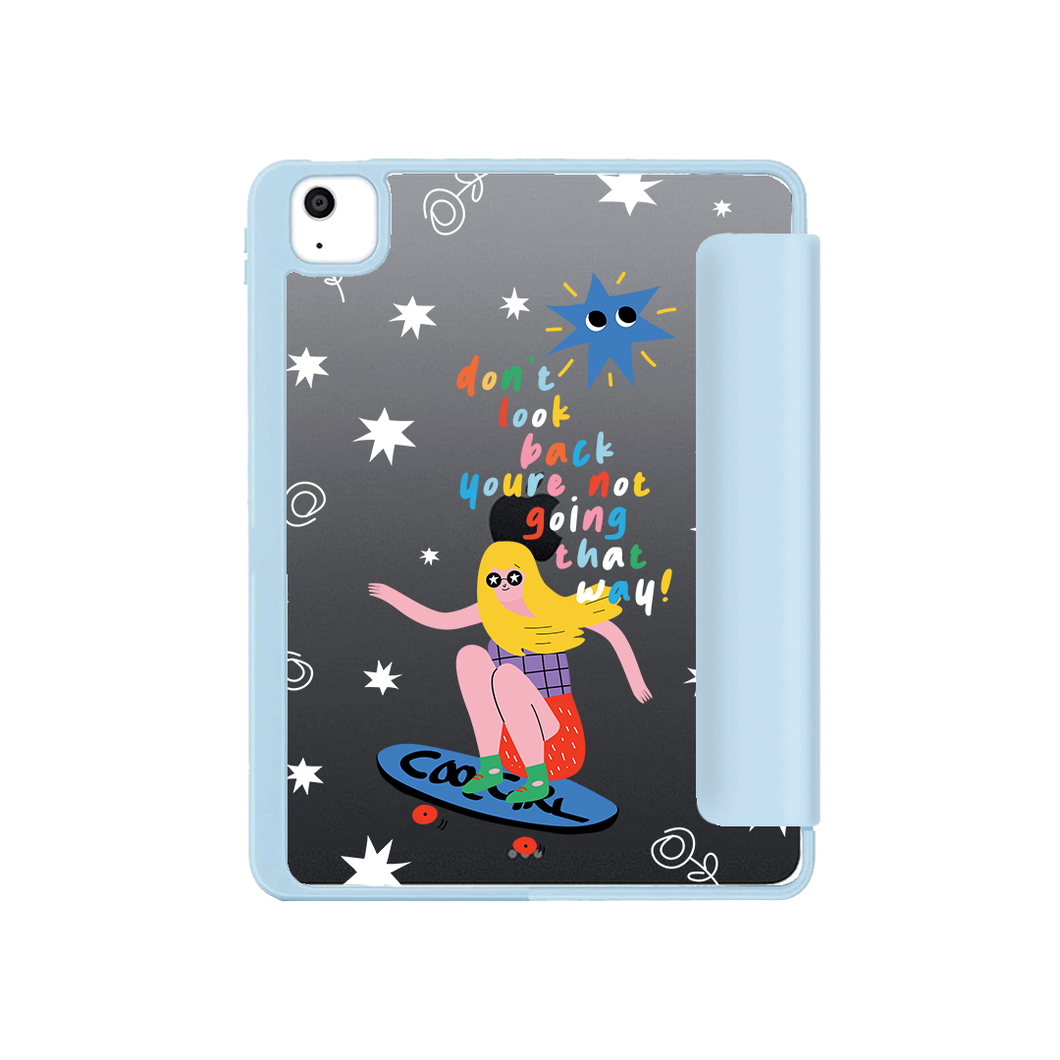 iPad Acrylic Flipcover - Keep Moving