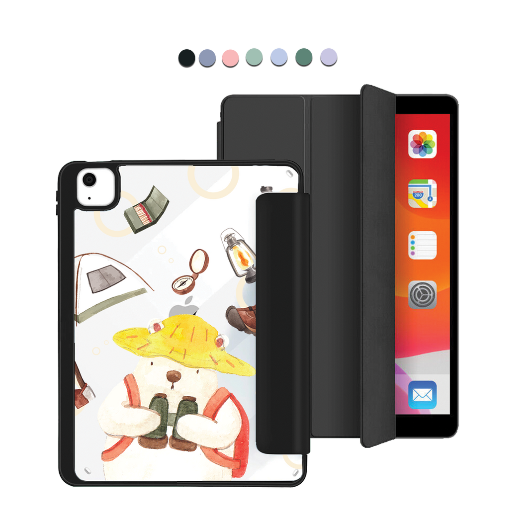 iPad Acrylic Flipcover - Adventure of Bear