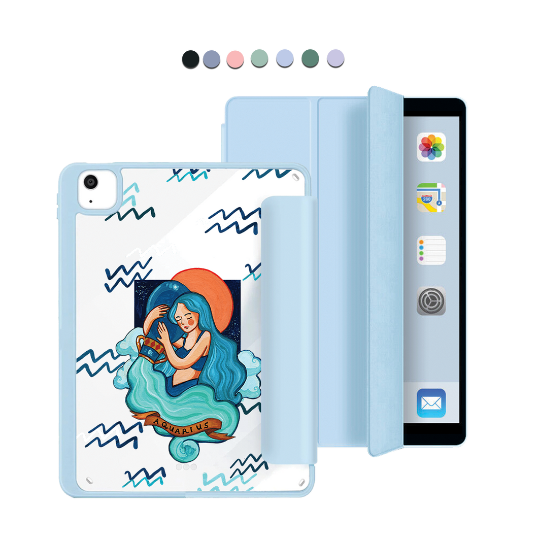 iPad Acrylic Flipcover - Aquarius