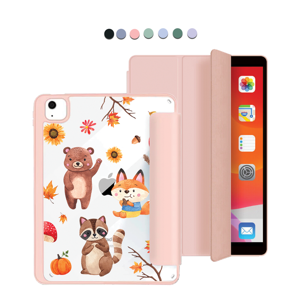 iPad Acrylic Flipcover - Autumn Animals