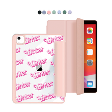 Load image into Gallery viewer, iPad Acrylic Flipcover - Barbie Monogram
