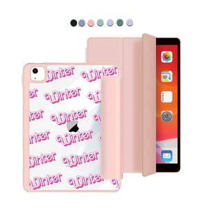 iPad Acrylic Flipcover - Barbie Monogram