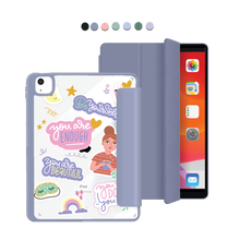 Load image into Gallery viewer, iPad Acrylic Flipcover - Be Yourself
