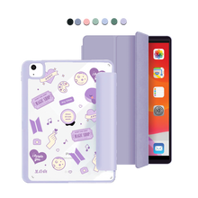 Load image into Gallery viewer, iPad Acrylic Flipcover - BTS Sticker Pack
