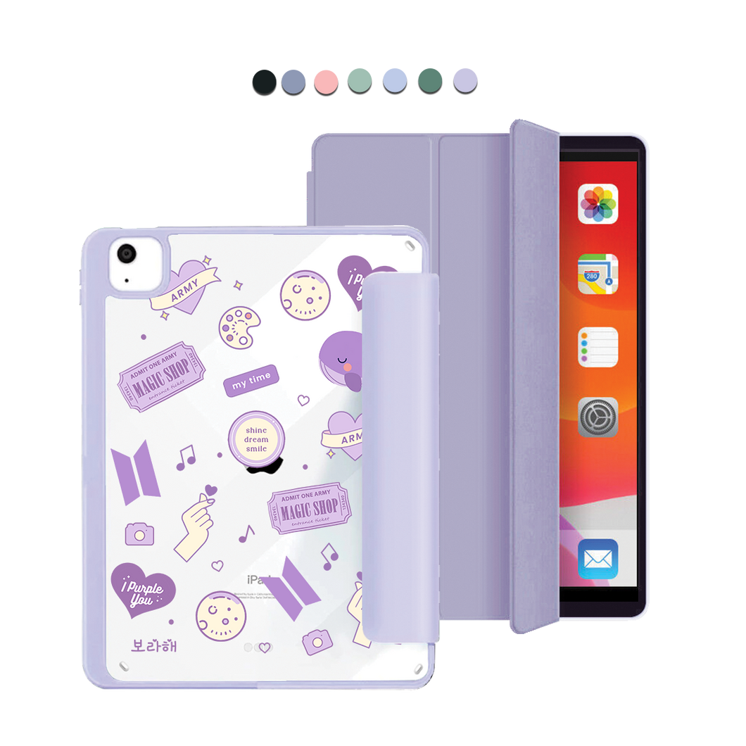 iPad Acrylic Flipcover - BTS Sticker Pack