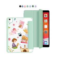 Load image into Gallery viewer, iPad Acrylic Flipcover - Fairy Cat
