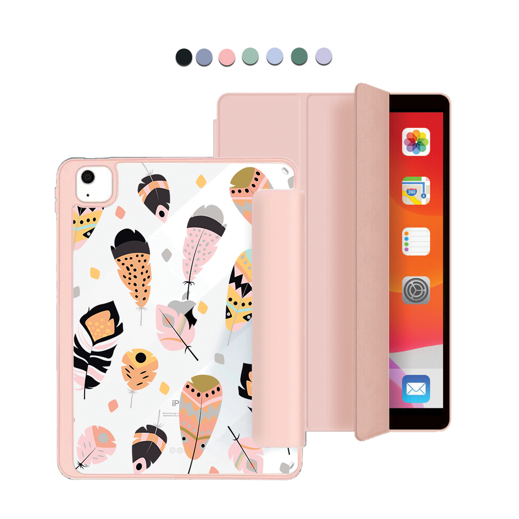 iPad Acrylic Flipcover - Feathers