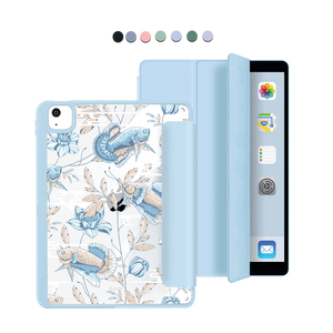 iPad Acrylic Flipcover - Fish & Floral 4.0